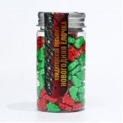 Кондитерская посыпка «Новогодняя ёлочка», микс, 50 г