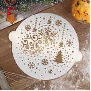 Трафарет «Новогодние шары», 19.5 × 17 см.