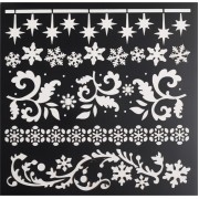 Трафарет для творчества «Узоры», 15 × 15 см, 2346479