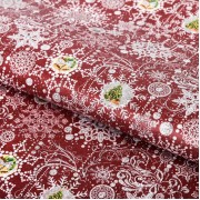 БУМАГА упаковочная тишью " НОВЫЙ ГОД" 50*66 см.