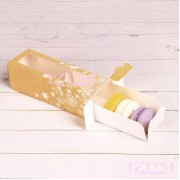 Коробочка для макарун "Зимний завтрак", 18*5,5*5,5 см