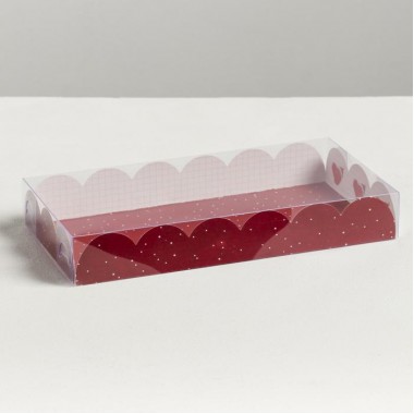 Коробка для печенья Love winter, 10.5 × 21 × 3 см