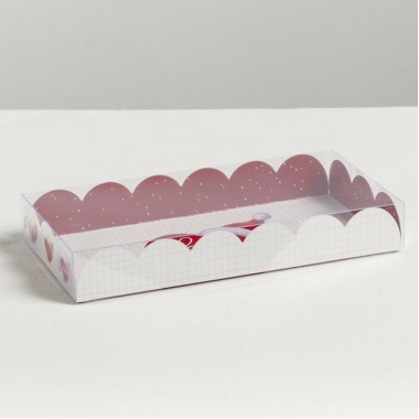 Коробка для печенья Love winter, 10.5 × 21 × 3 см