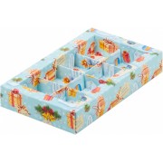 Коробка для 8 конфет 190*110*30 мм "Кому-то очень хорошему" с вклеенным окном.