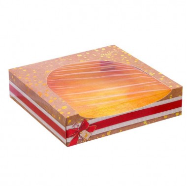 Упаковка для кондитерских изделий "Чудес", 20*20*5 см