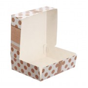 Коробочка для кондитерских изделий "Уюта", 17*20*6 см.