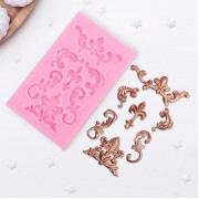 Молд силиконовый 9,5х5,8х0,5"Лепнина"