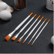 Набор кондитерских кисточек для декорирования «Ларсон», 6 шт.