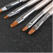 Набор кондитерских кисточек для декорирования «Кристалл», 5 шт.