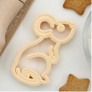 Форма для вырезки теста "Мышка"9,7*4,5 см