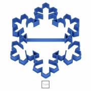 Форма "Снежинка "1"