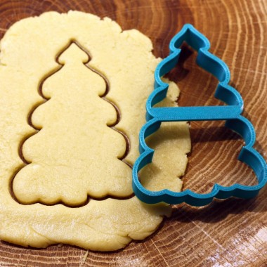 Форма "Пышная ёлочка" 11 см Форма "Пышная ёлочка" 11 см