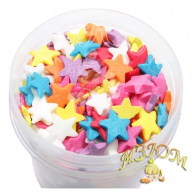 Посыпка кондитерская "Звёзды разноцветные", 50 г. Посыпка кондитерская "Звёзды разноцветные", 50 г.